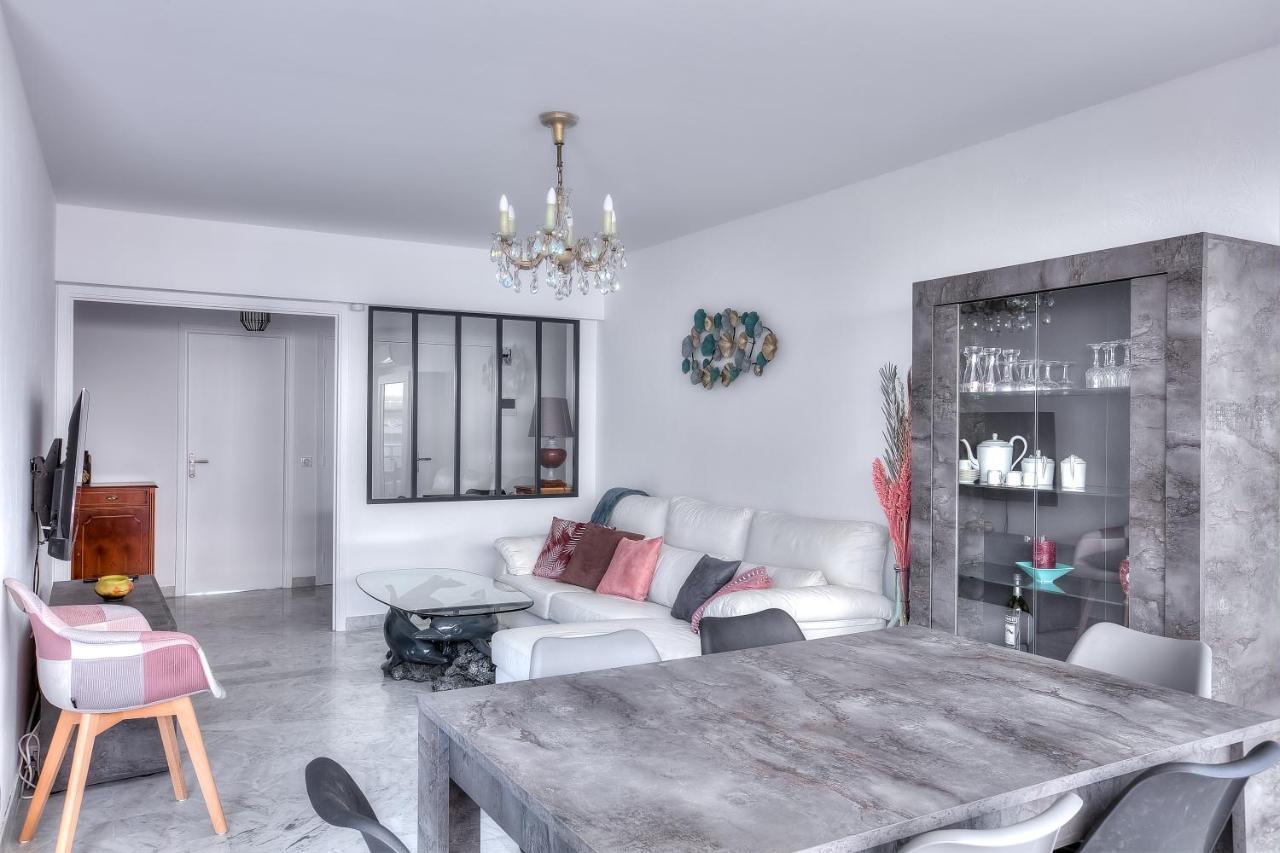 Le Sun-Beach - Spacieux 3 Pieces Avec Parking A 400 M Des Plages De 주앙레핑 외부 사진