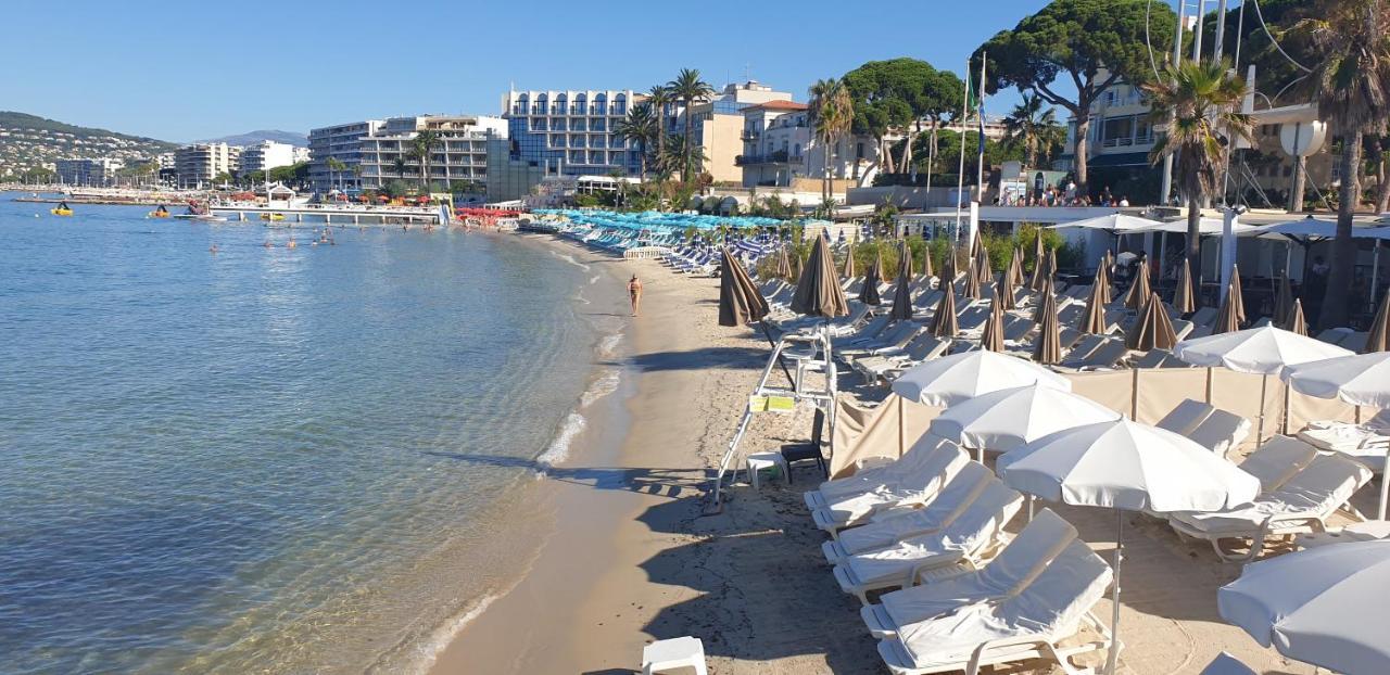 Le Sun-Beach - Spacieux 3 Pieces Avec Parking A 400 M Des Plages De 주앙레핑 외부 사진